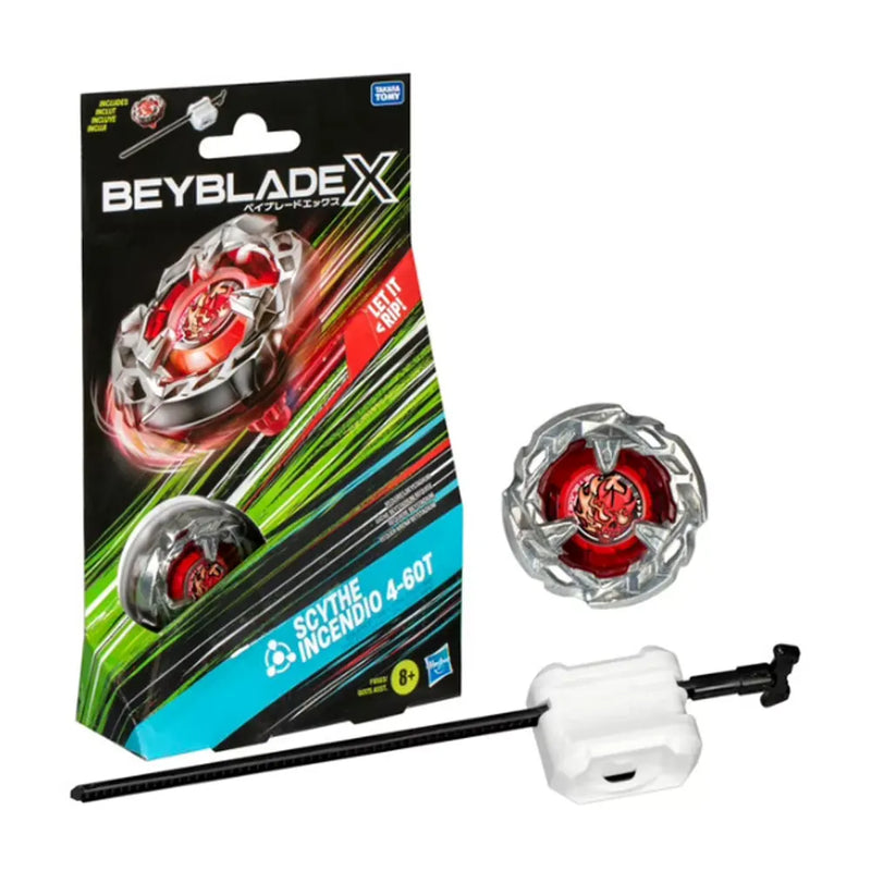 Hasbro Beyblade Starter Spinning Top con lanzador - Rojo 8A+