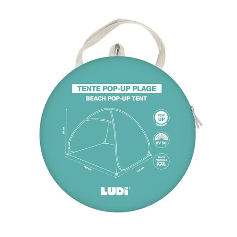 Ludi Anti-UV Beach Tent Shelter - Green