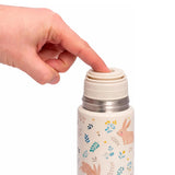 Miniland Gourde Isotherme en Acier Inoxydable 500ml - Lapin