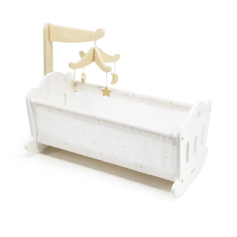 Viga Toys PolarB Cuna de madera para muñeca 3A+