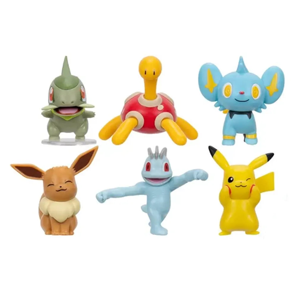 Paquete de 6 figuras Pokémon - 4A+