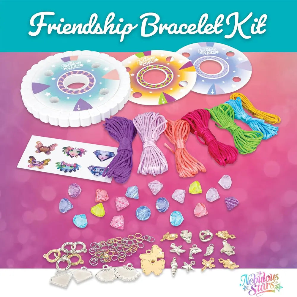 Eurekakids Kit Créatif Bracelet d'Amitié Coralia Nebulous Stars - 7A+