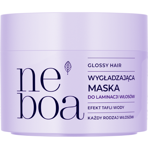 Neboa Masque lissant Glossy Hair 300 ml – pot