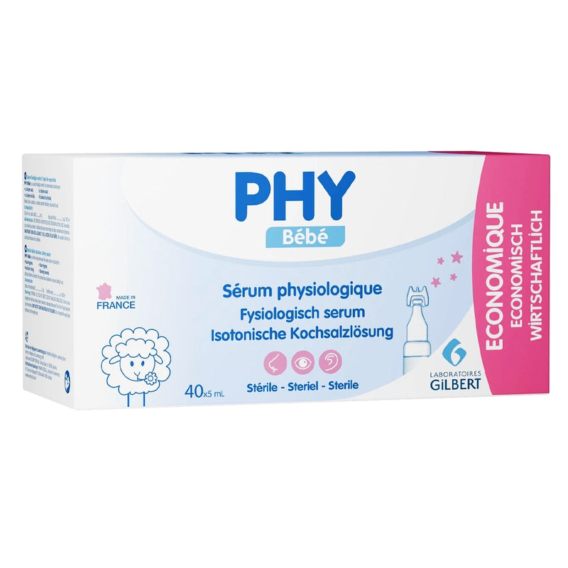 Gilbert PHY Suero Fisiológico - Caja 40x5ml