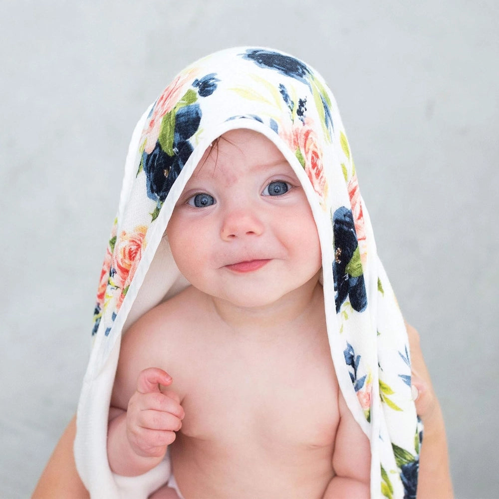 Tiny Twinkle Hooded Towel Set - Blush