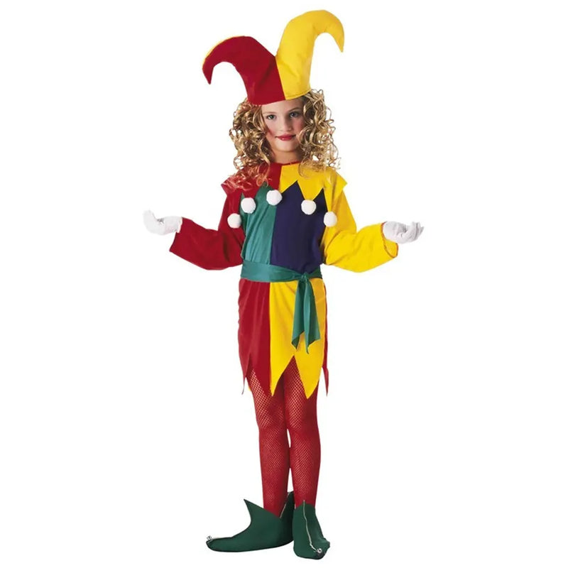 Multicolored Joker Costume