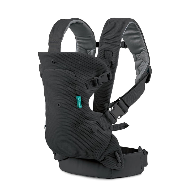 Infantino Flip Light & Airy Ergonomic 4-in-1 Carrier - Black & Gray