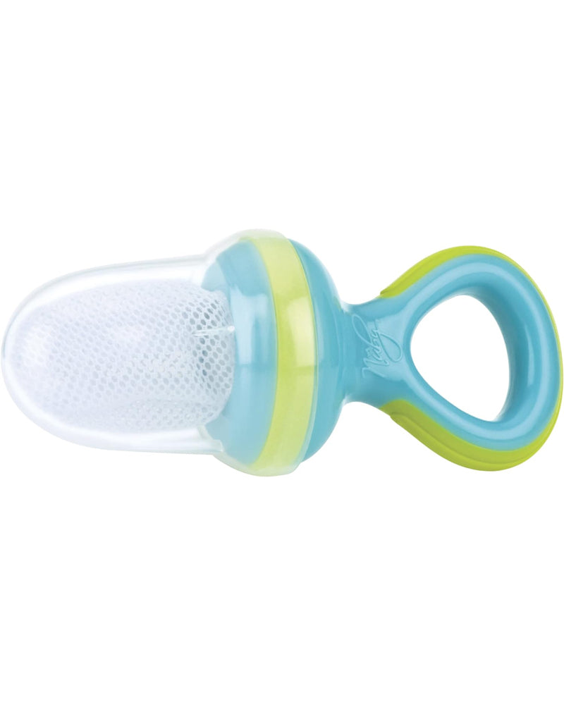 Nûby Nibber Snack for Fruits & Vegetables & Cookies 6M+ - Green & Sky Blue