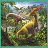 Trefl Puzzle 3en1 Dinosaures - 3A+