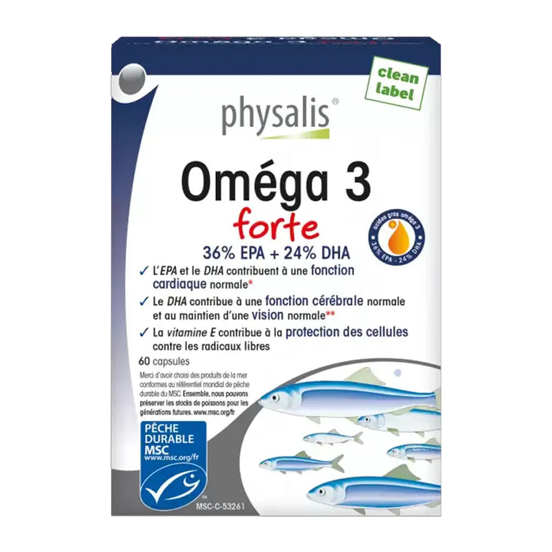 Physalis Omega 3 Forte 60 Softgels