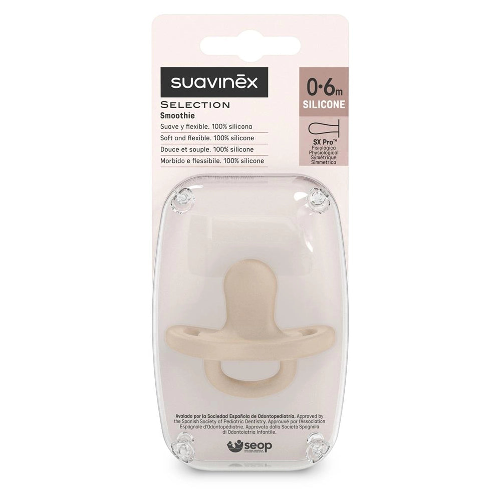 Suavinex Chupete de Silicona SXPRO - Beige