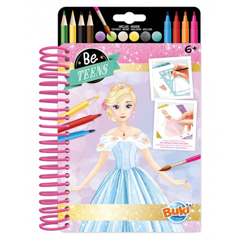 Buki Carnet de Mode – Tenues de Princesse 6A+