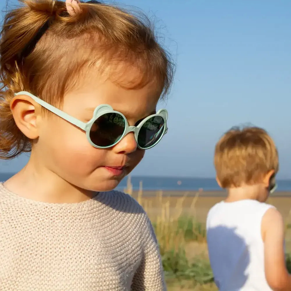 ki ET LA Lunettes Sun 1-2 ans Ours - Vert Amande