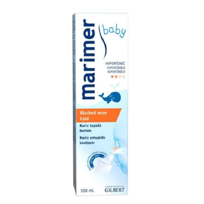 Marimer Bebé Hipertónico Nariz Tapada Resfriado - 100ml