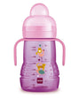 Biberon et tasse MAM Trainer 220ml - Rose