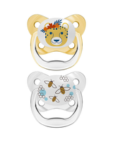 Dr. Brown's Pack de 2 Sucettes Orthodontiques Stage2 6-18M - Abeilles