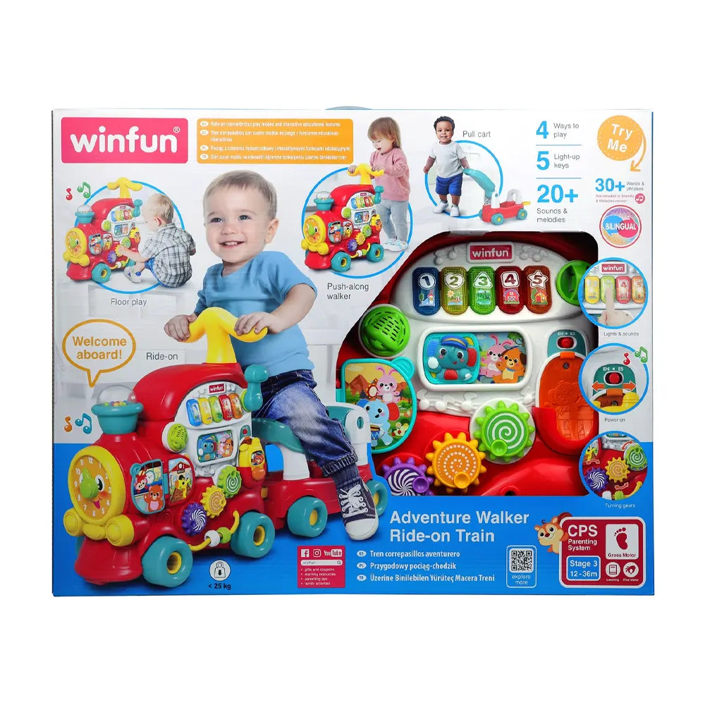 Winfun Tren Andador de Aventura 4 en 1 - 12 meses+