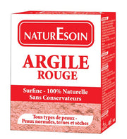 Sachet d’argile rouge surfine NaturEsoin 100 g