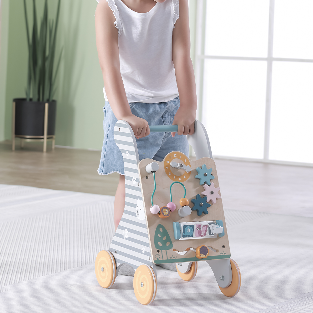 Viga Toys PolarB Trotteur en bois Educatif 18M+