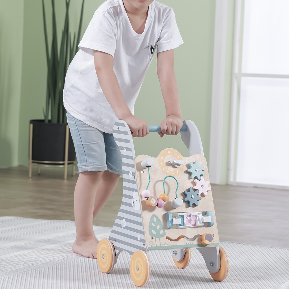 Viga Toys PolarB Trotteur en bois Educatif 18M+