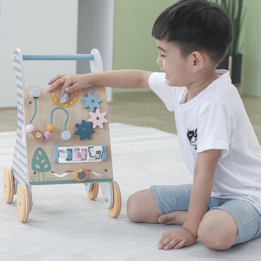 Viga Toys PolarB Trotteur en bois Educatif 18M+