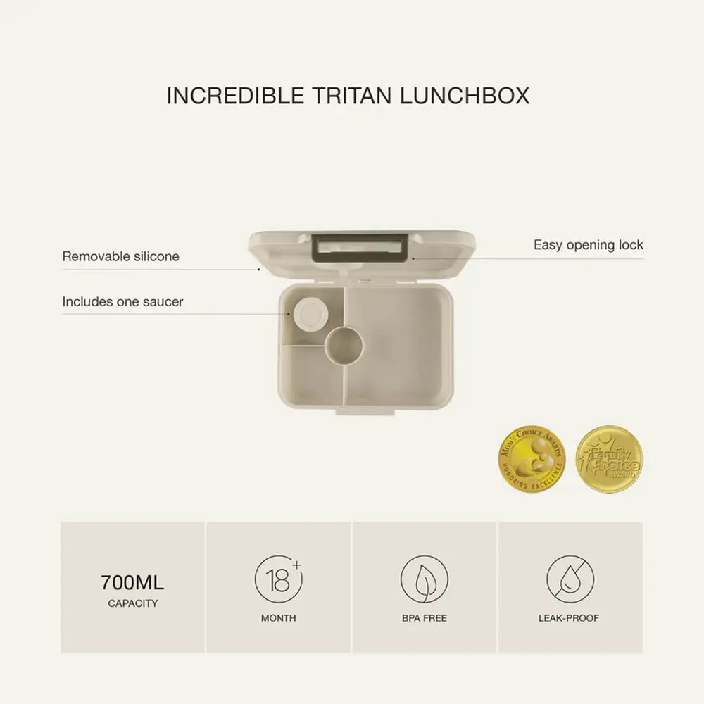 Citron Lunchbox Tritan 4 Compartiments - Véhicules