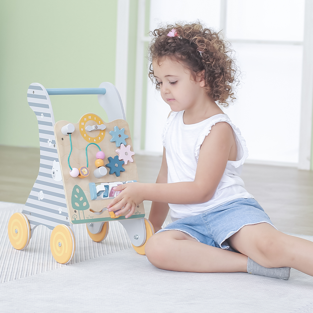 Viga Toys PolarB Trotteur en bois Educatif 18M+