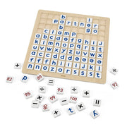 Viga Toys Tableau d'Apprentissage Math & Alphabet 3A+