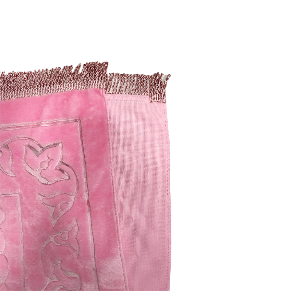 Alfombra de oración muy suave y fina - Rosa