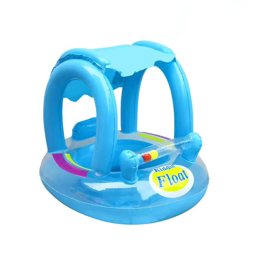 Flotador de Asiento Inflable para Bebé con Techo – 6M+