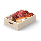 Viga Toys Set de Nourriture pour Réfrigérateur 3A+