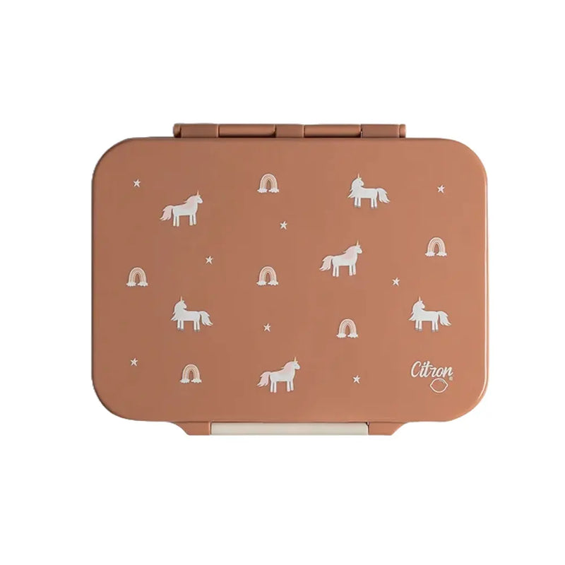 Citron Tritan 4-Compartment Lunchbox - Unicorn