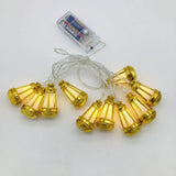 Guirnalda de Luces LED con Caja de Pilas 1,65 m - Farol con Estrellas