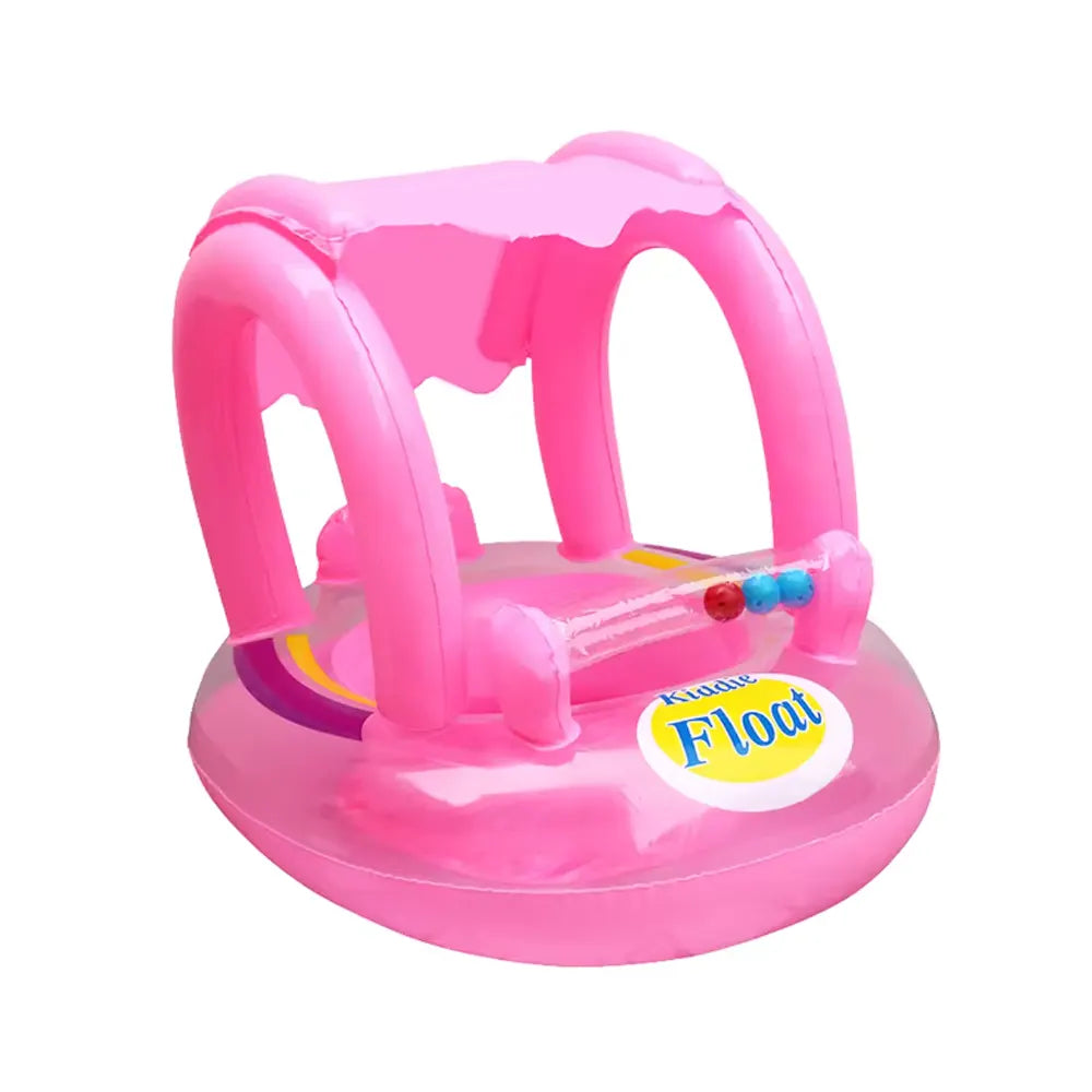 Flotador de Asiento Inflable para Bebé con Techo – 6M+