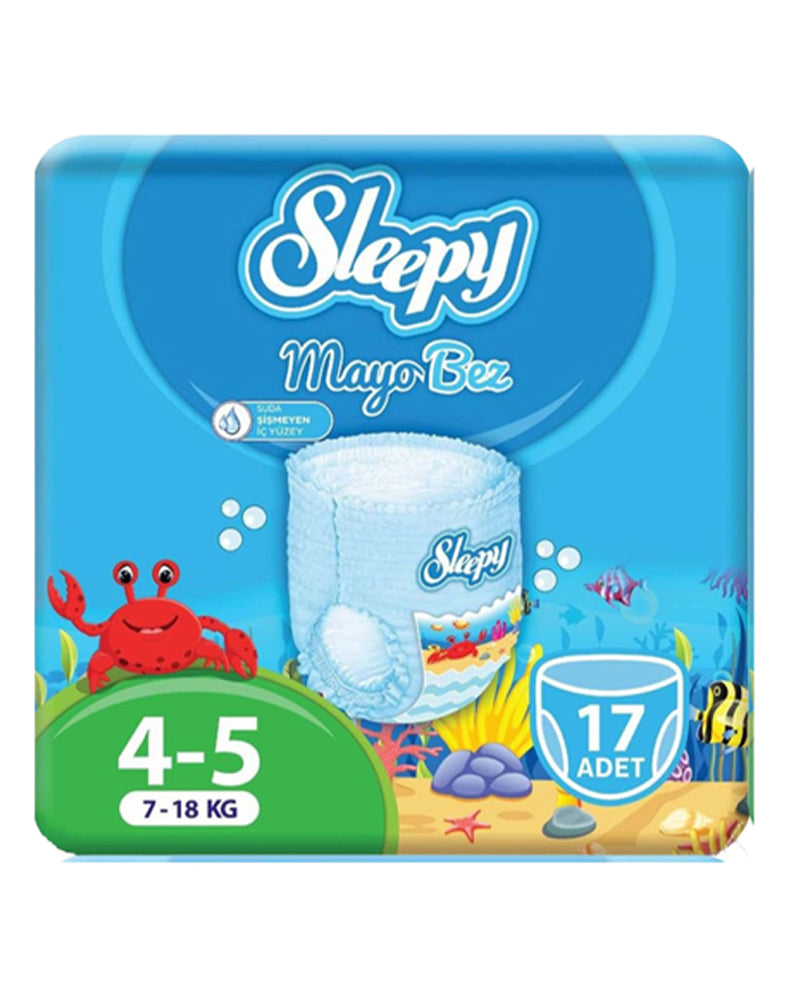 Offre Sleepy: Natural Couches de piscine Taille 4/5 - (7-18kg) 17 Unités
