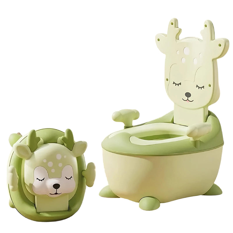 Training Potty - Toilet Seat - Pistachio Bambi