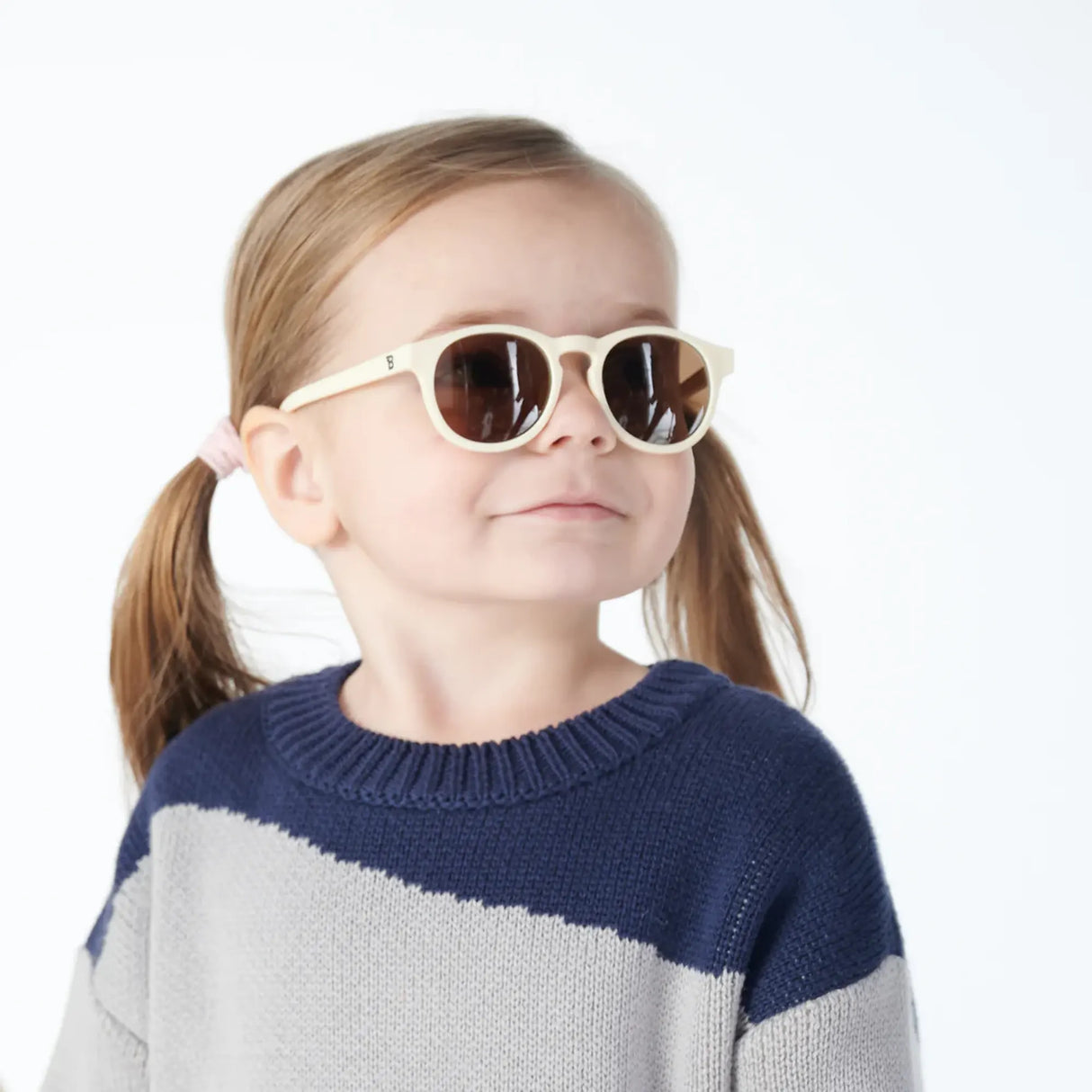 Babiators Lunettes de Soleil Amber Lenses 6 Ans – Sweet Cream