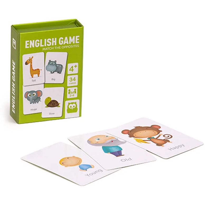 Eurekakids English Learning Card Game 4A+