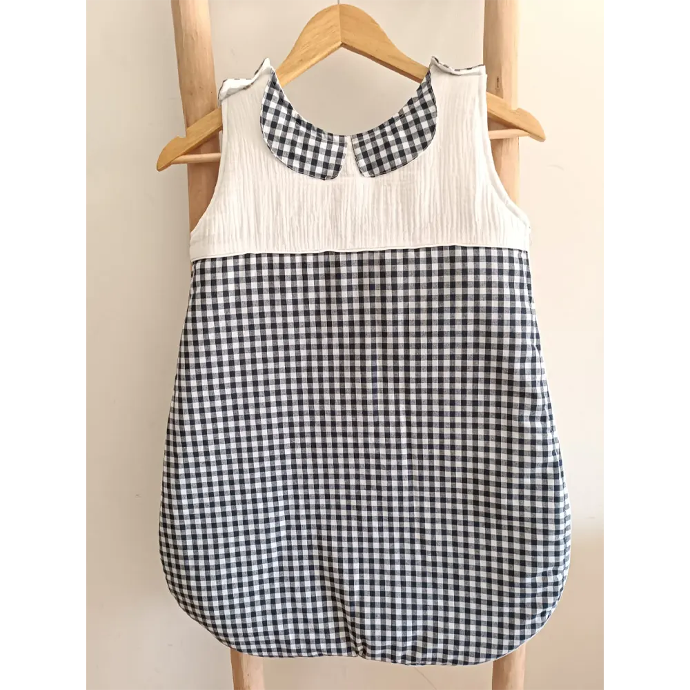 Baby Bulle Saco de Dormir para Bebé - Vichy Azul – TOG 3