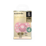 Suavinex Chupete Premium Silicona SX Pro Rosa & Flores - 18M+