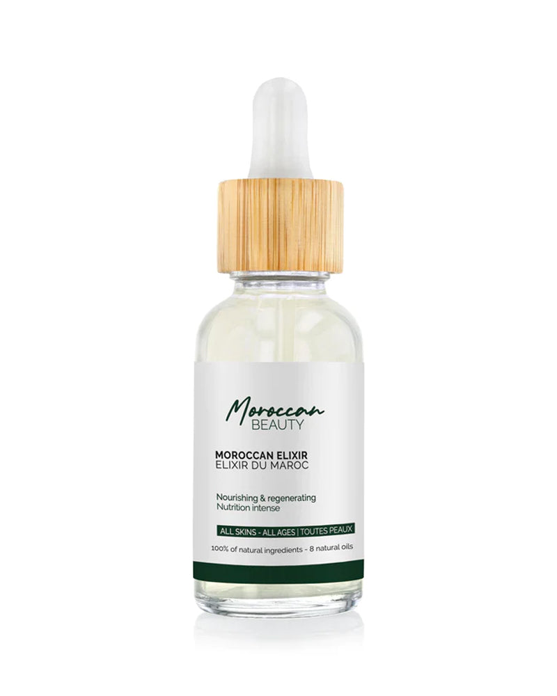 Moroccan Beauty Elixir du Maroc Aux 8 Huiles Naturelles - 30ml