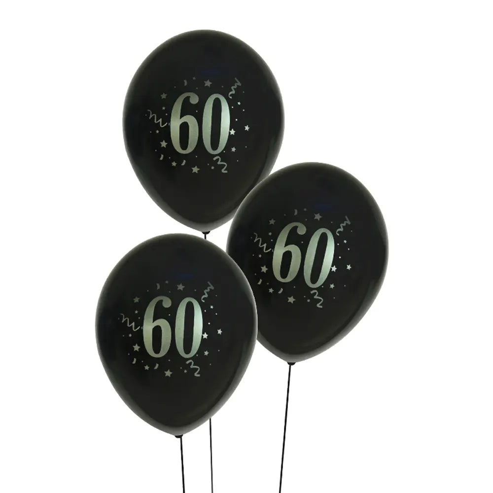 Set of 8 Printed Latex Balloons 60-30cm