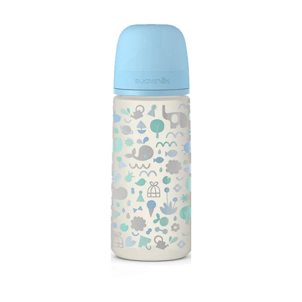 Biberon Suavinex avec Tétine Physiologique SX PRO Anti-Colic 6M+ - 360 ml