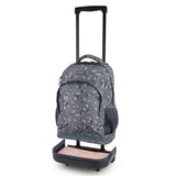 Gabol Sac à Dos à Roulettes Détachable SECRET - Gris