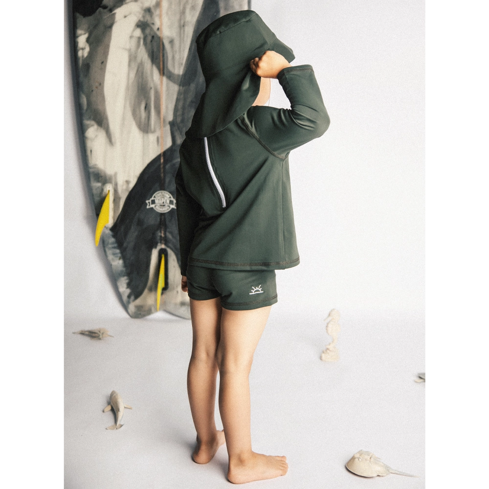 Shems Kids Set Anti-UV Mowgli pour Bébé - Vert Kaki