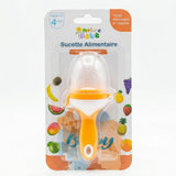 Notre Bebe Sucette Alimentaire Fruits & Légumes +4m premier âge - Orange
