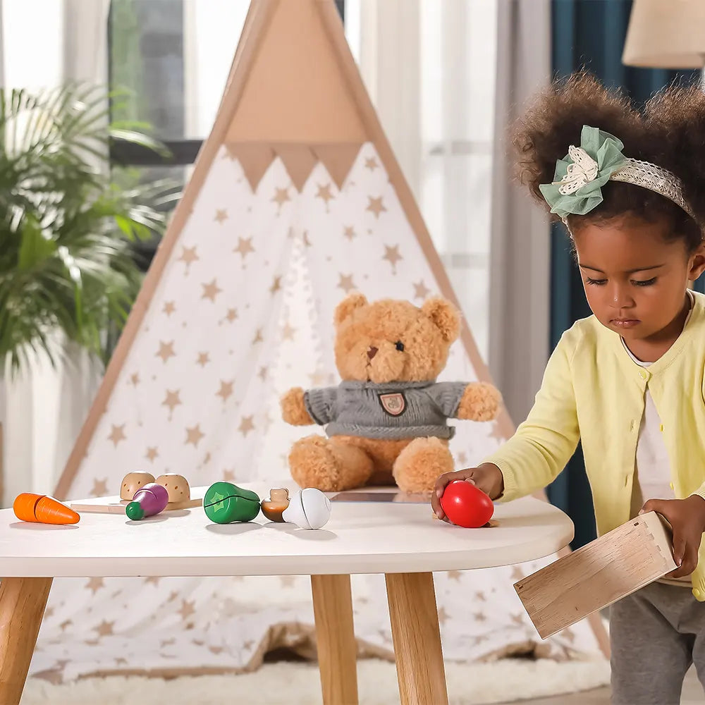 Viga Toys Set de Coupe de Légumes 18M+