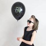 Set of 8 Printed Latex Balloons 50-30cm