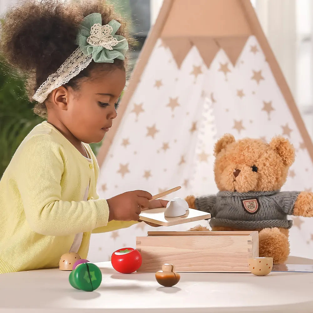 Viga Toys Set de Coupe de Légumes 18M+