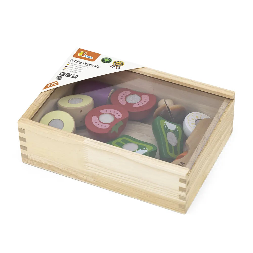 Viga Toys Set de Coupe de Légumes 18M+